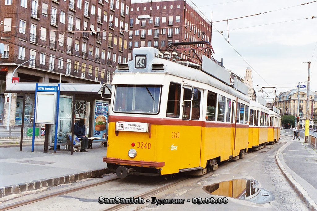 Budapesta, Ganz UV1 Nr. 3240 Budapesta, Ganz UV1 Nr. 3240