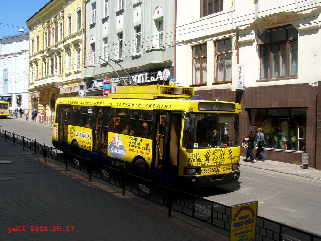 Czerniowce, LAZ-52522 Nr 2012