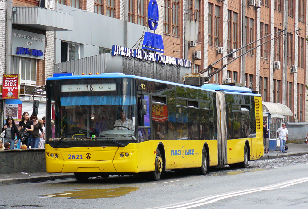 Киев, ЛАЗ E301D1 № 2621