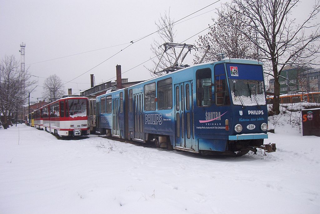 Лиепая, Tatra KT4D № 238