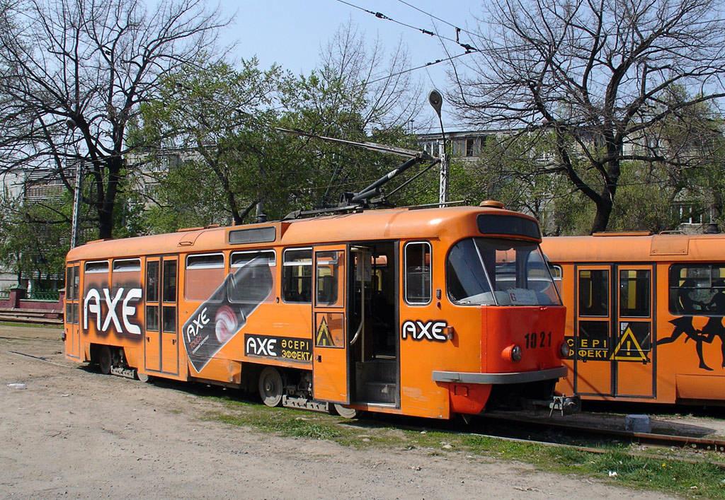 Алматы, Tatra T3DC1 № 1021