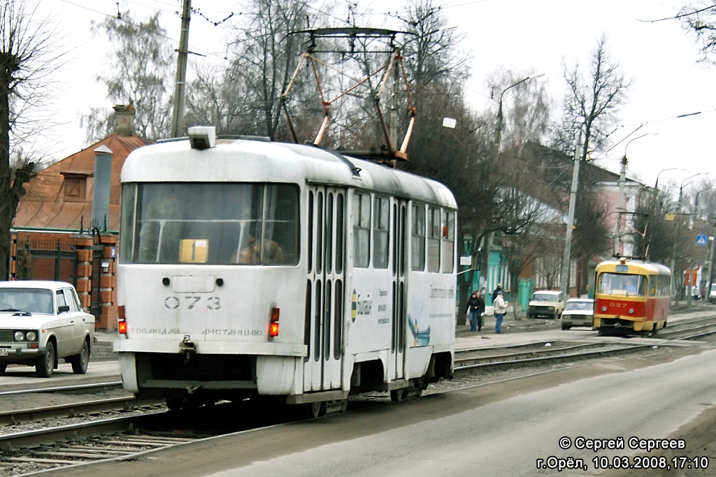 Oryol, Tatra T3SU č. 073