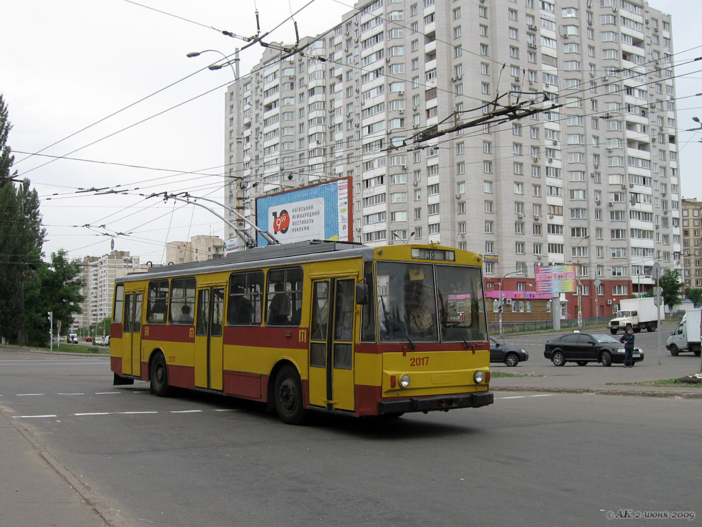 Киев, Škoda 14Tr02/6 № 2017