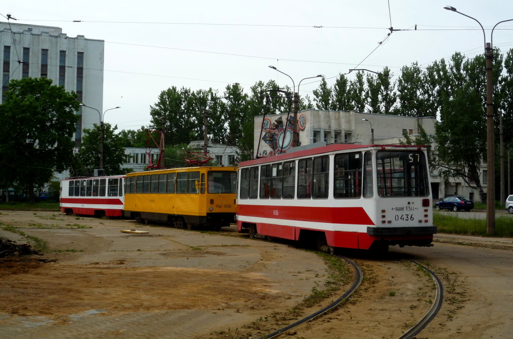 Санкт-Петербург, 71-134К (ЛМ-99К) № 0436; Санкт-Петербург — Конечные станции и разворотные кольца