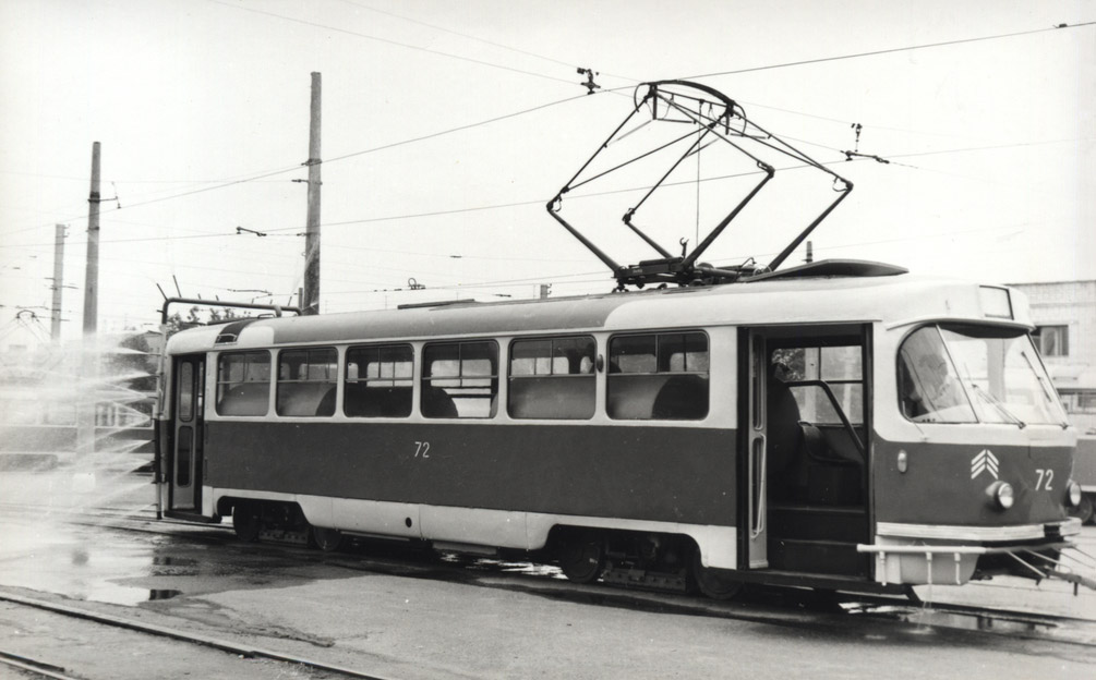 Волгоград, Tatra T3SU (двухдверная) № 72