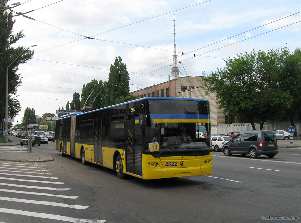 Киев, ЛАЗ E301D1 № 2622