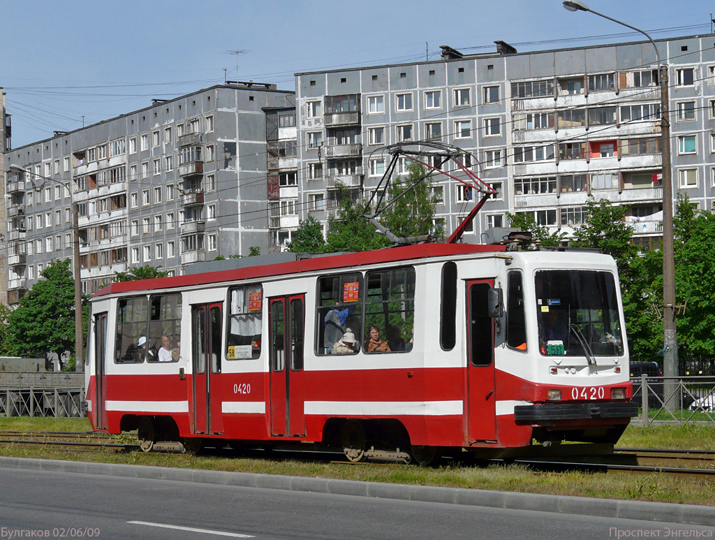 Санкт-Петербург, 71-134К (ЛМ-99К) № 0420