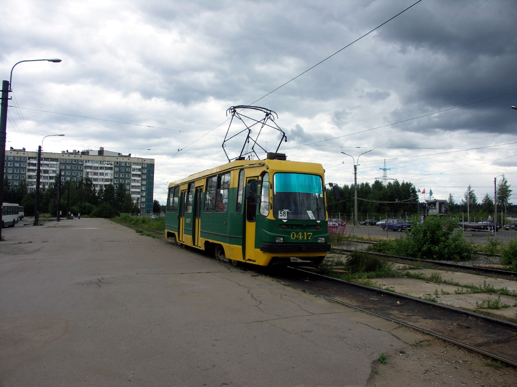 Санкт-Петербург, 71-134К (ЛМ-99К) № 0417