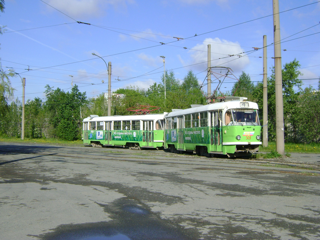 Екатеринбург, Tatra T3SU № 321