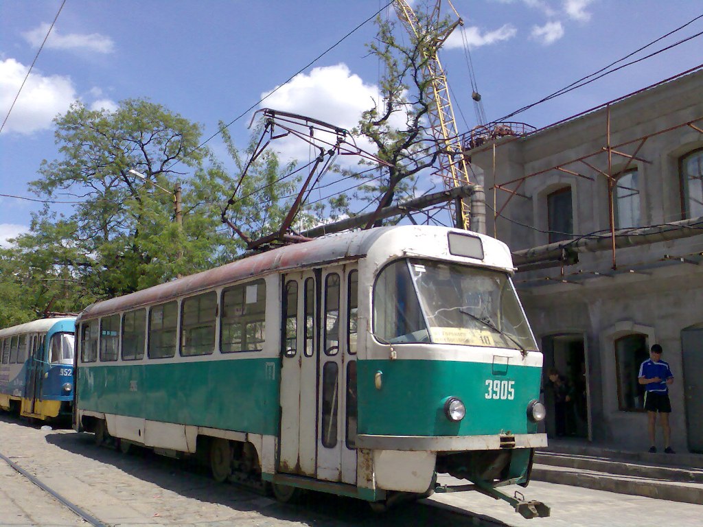 დონეცკი, Tatra T3SU (2-door) № 3905