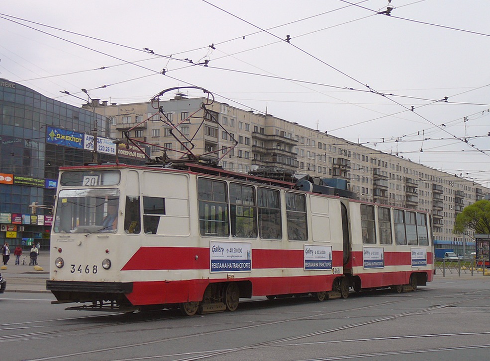 Санкт-Петербург, ЛВС-86К № 3468 Санкт-Петербург, ЛВС-86К № 3468