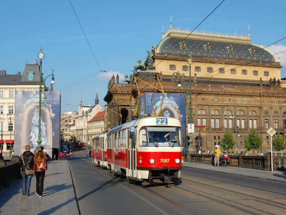 Прага, Tatra T3SUCS № 7087