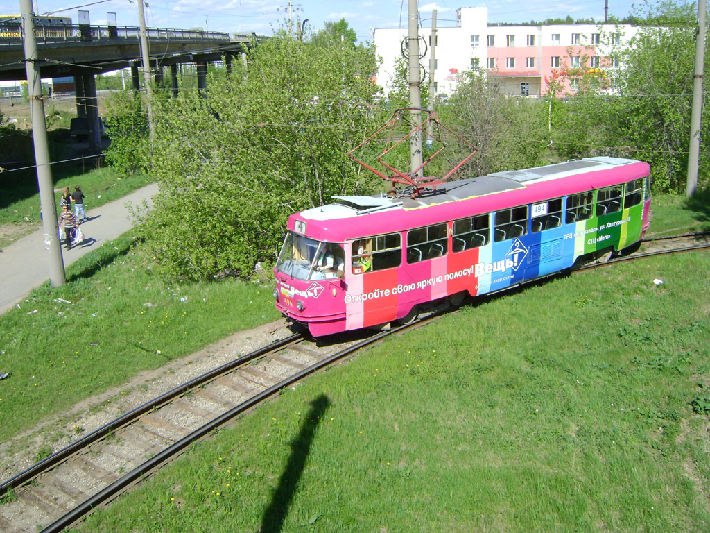 Yekaterinburg, Tatra T3SU (2-door) Nr. 494