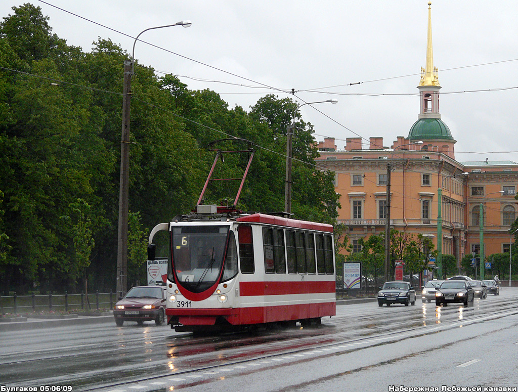 Санкт-Петербург, 71-134А (ЛМ-99АВН) № 3911