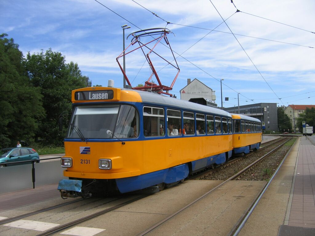 Лейпциг, Tatra T4D-M1 № 2131 Лейпциг, Tatra T4D-M1 № 2131