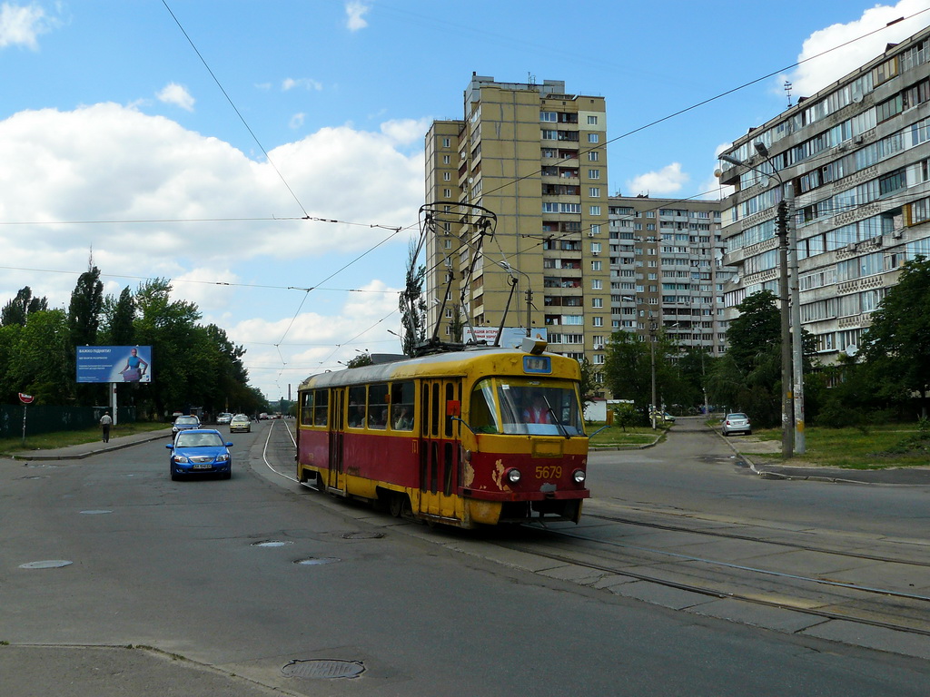 Киев, Tatra T3SU № 5679