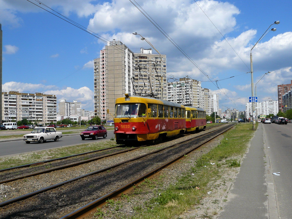 Киев, Tatra T3SU № 5633