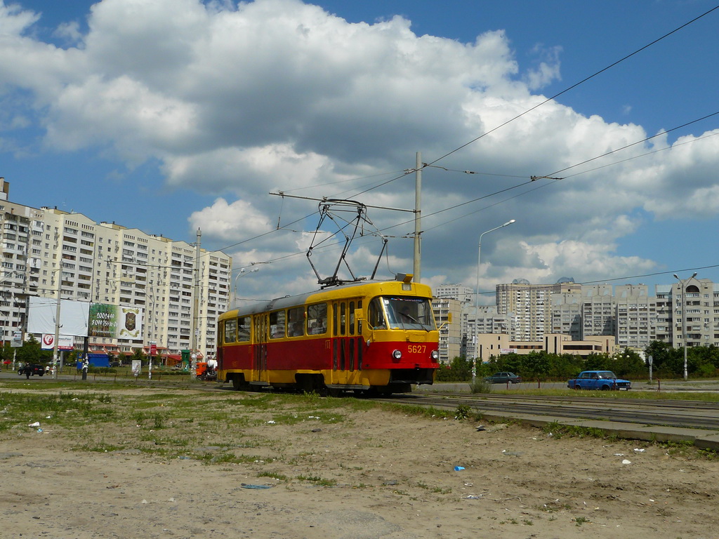 Kiev, Tatra T3SU N°. 5627
