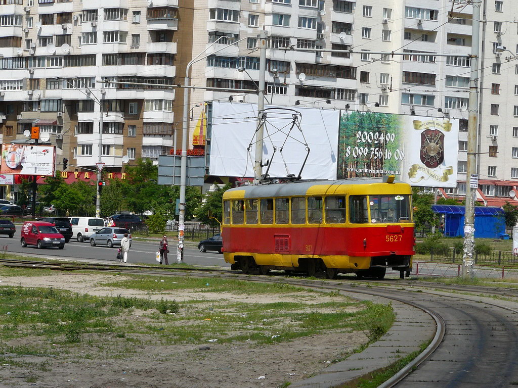 Киев, Tatra T3SU № 5627