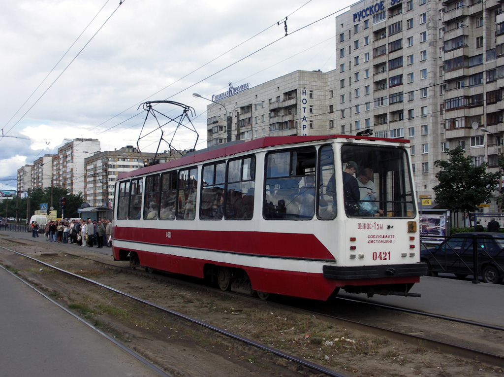 Санкт-Петербург, 71-134К (ЛМ-99К) № 0421