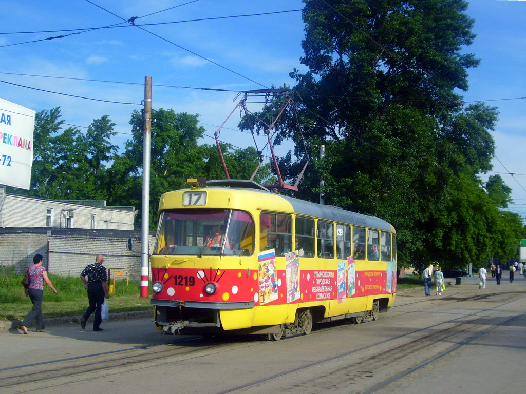 Uljanowsk, Tatra T3SU Nr. 1219 Uljanowsk, Tatra T3SU Nr. 1219