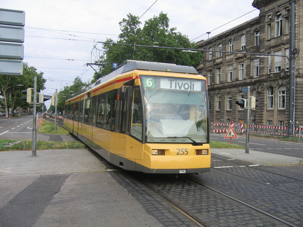 Карлсруэ, Siemens GT6-70DN № 255