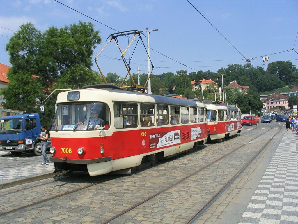 Прага, Tatra T3SU № 7006