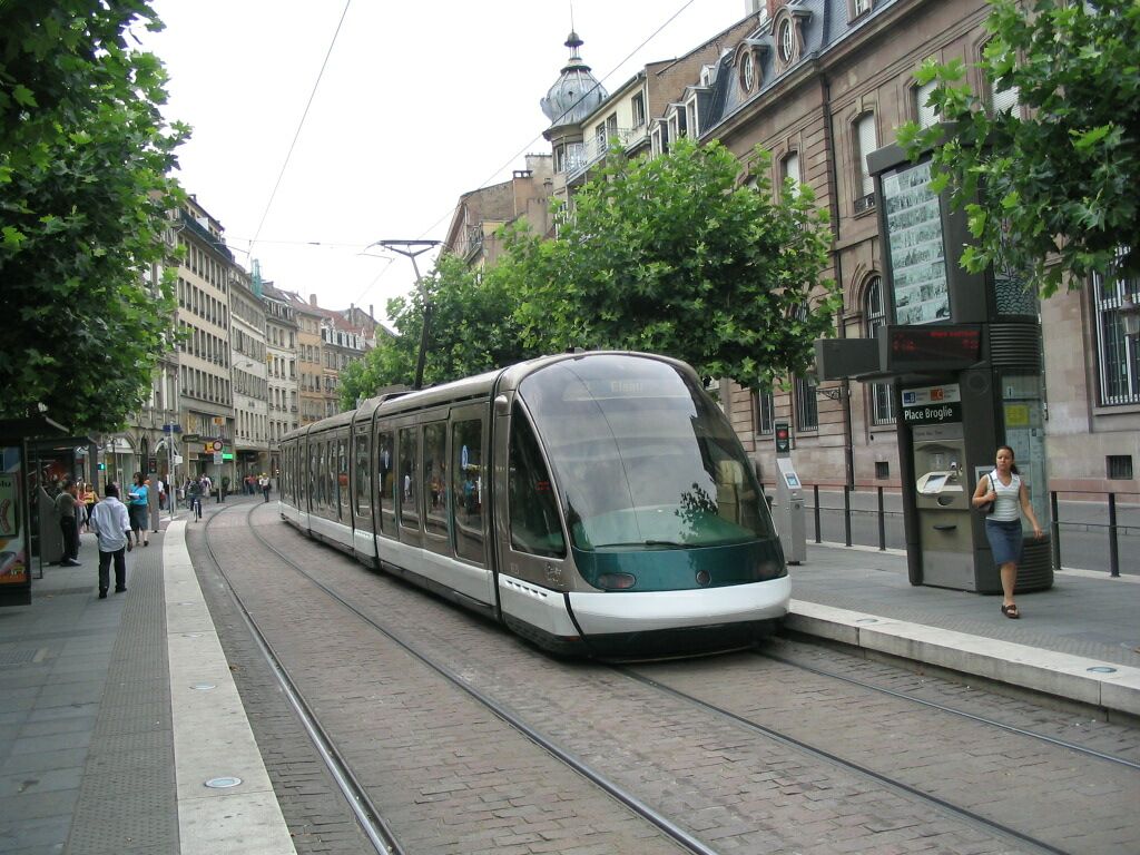 Страсбург, ABB Eurotram № 1023