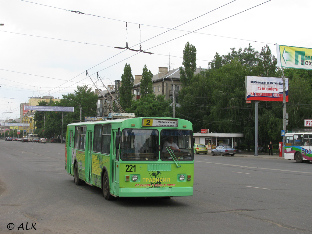 Воронеж, ЗиУ-682Г-012 [Г0А] № 221