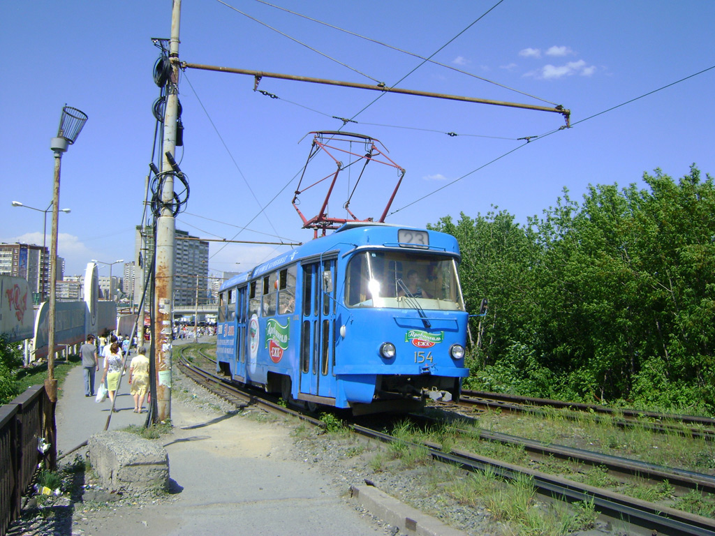 Yekaterinburg, Tatra T3SU Br. 154
