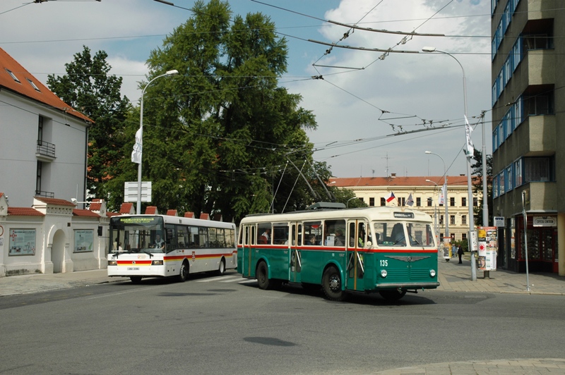 Брно, Škoda 6Tr2 № 135