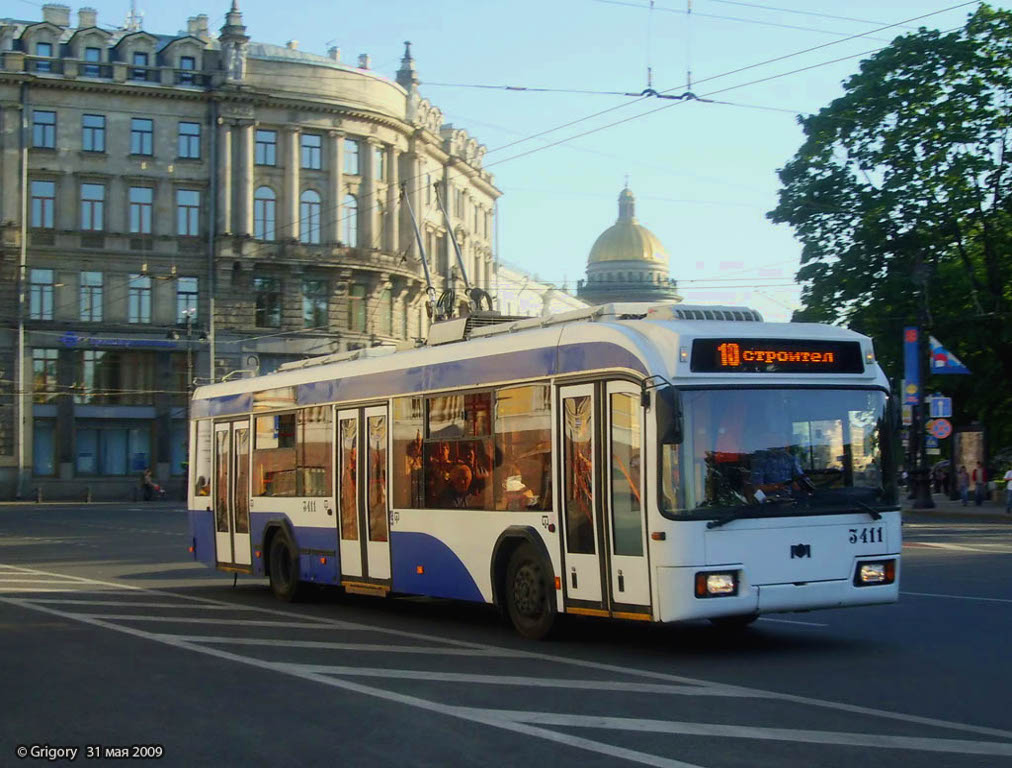 Санкт-Петербург, БКМ 321 № 3411