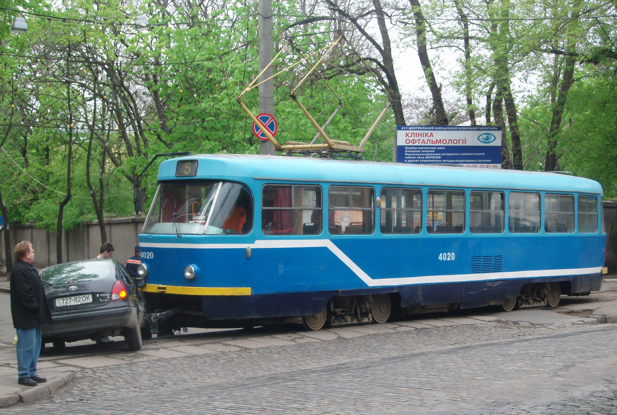 Одесса, Tatra T3R.P № 4020