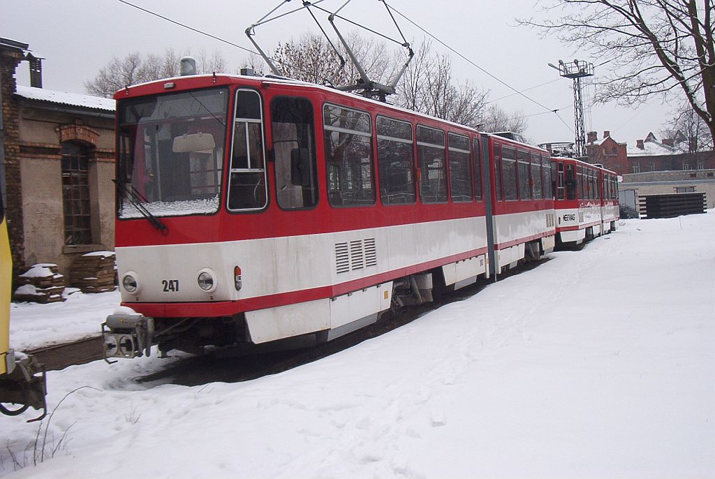 Лиепая, Tatra KT4D № 247