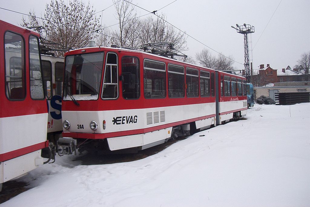 Лиепая, Tatra KT4D № 244
