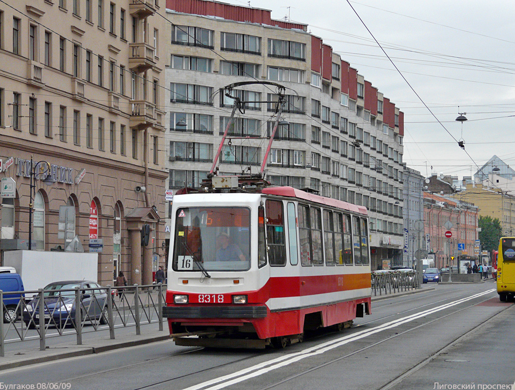 Sanktpēterburga, 71-134A (LM-99AV) № 8318 Sanktpēterburga, 71-134A (LM-99AV) № 8318