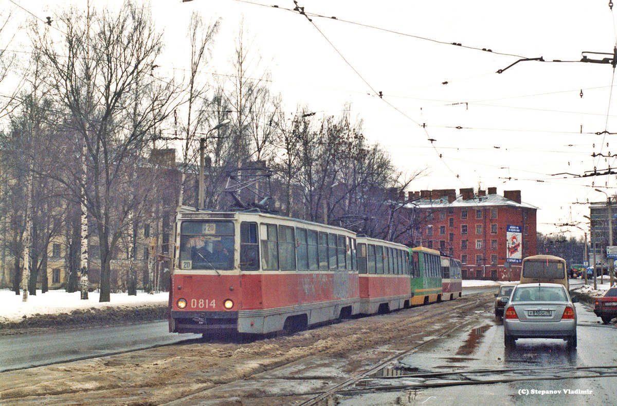 Saint-Petersburg, 71-605 (KTM-5M3) č. 0814 Saint-Petersburg, 71-605 (KTM-5M3) č. 0814