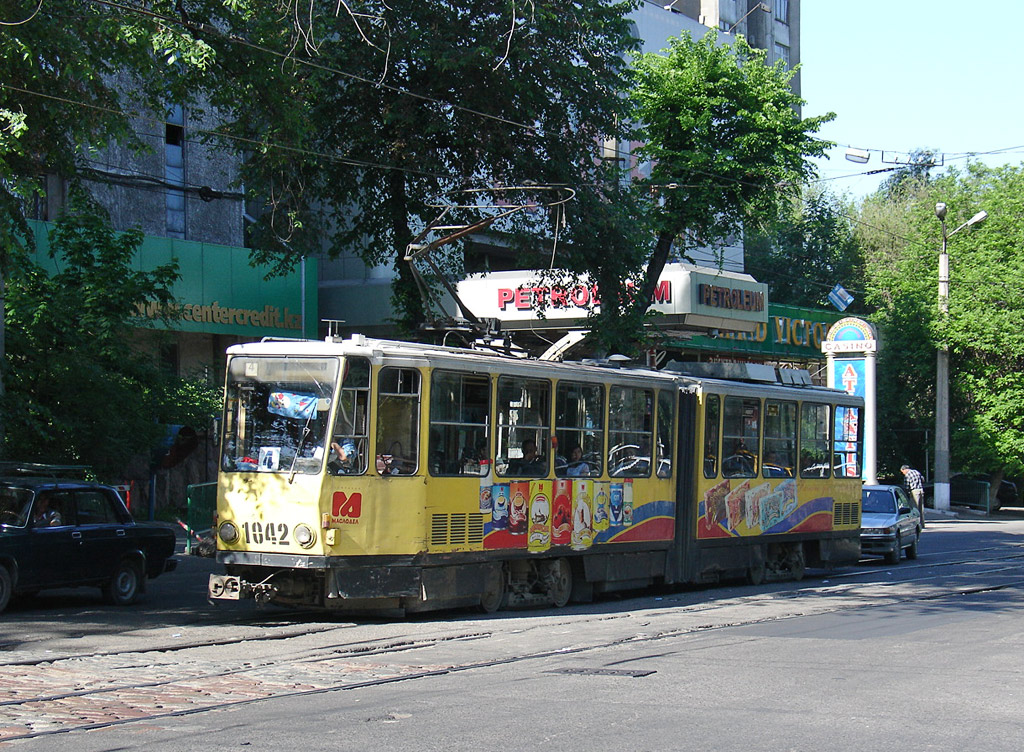 Алматы, Tatra KT4D № 1002