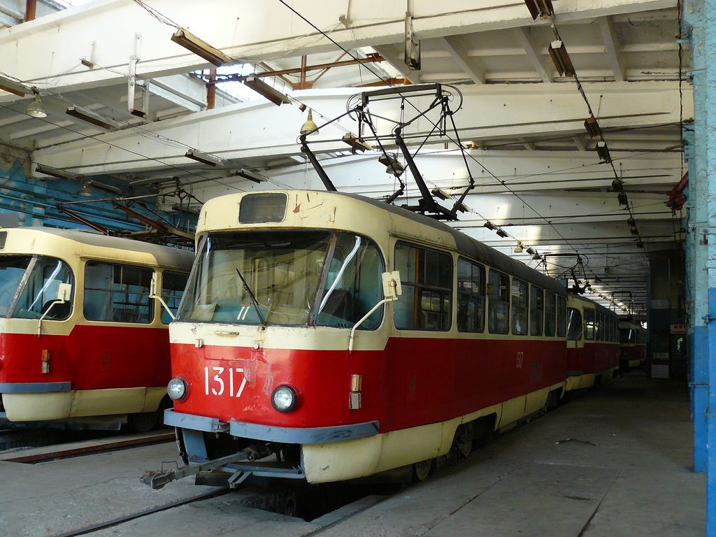Dnipro, Tatra T3SU # 1317 Dnipro, Tatra T3SU # 1317