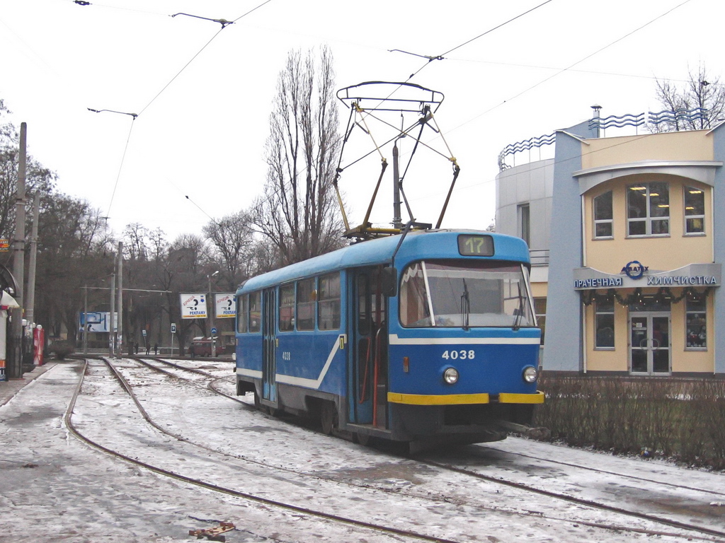 Одесса, Tatra T3R.P № 4038