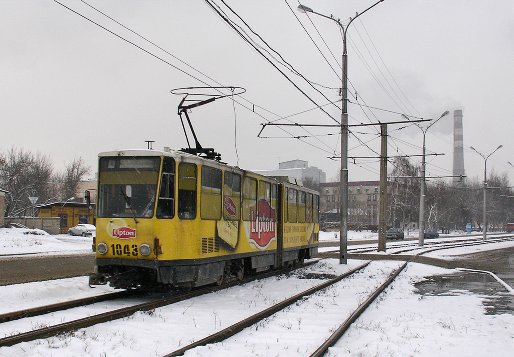 Алматы, Tatra KT4D № 1043 Алматы, Tatra KT4D № 1043
