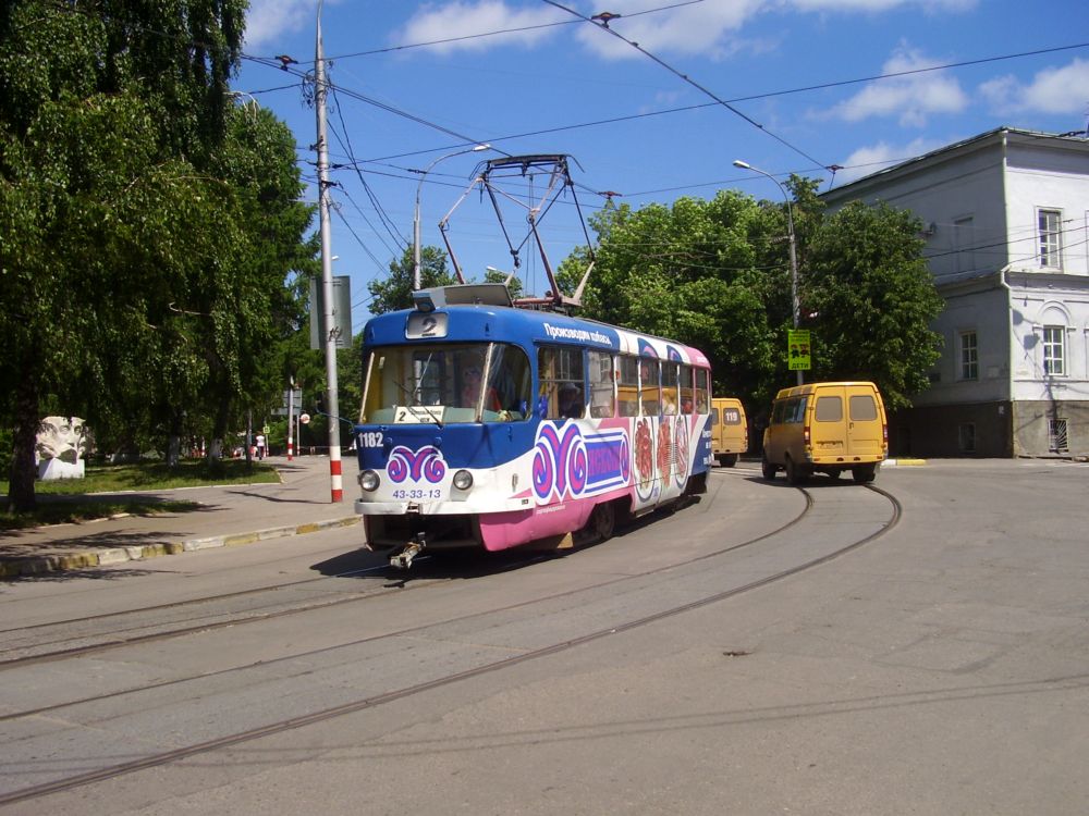 Ульяновск, Tatra T3SU № 1182