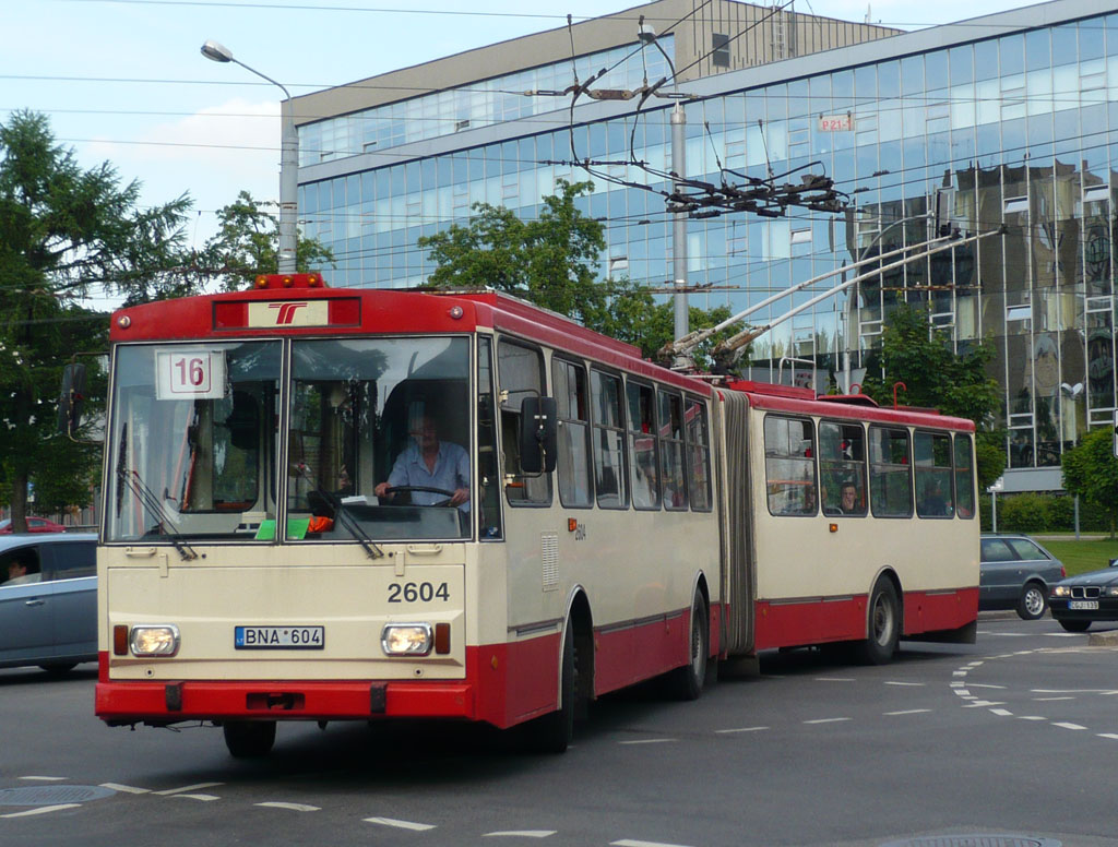 Вильнюс, Škoda 15Tr03/6 № 2604