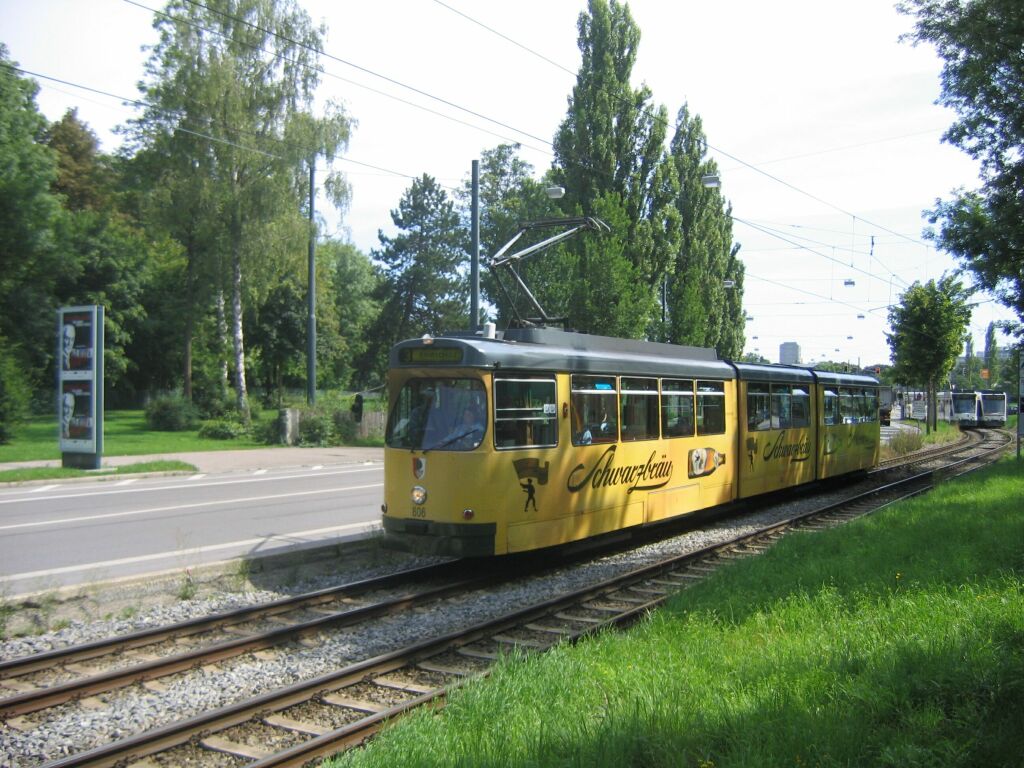 Аугсбург, MAN GT8 № 806