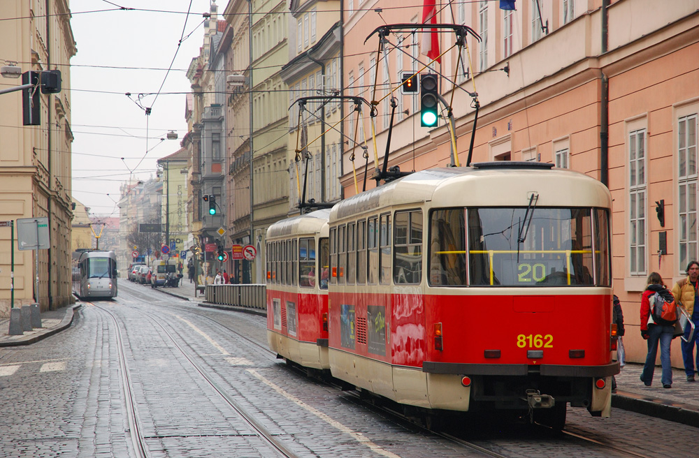 Прага, Tatra T3R.PV № 8162