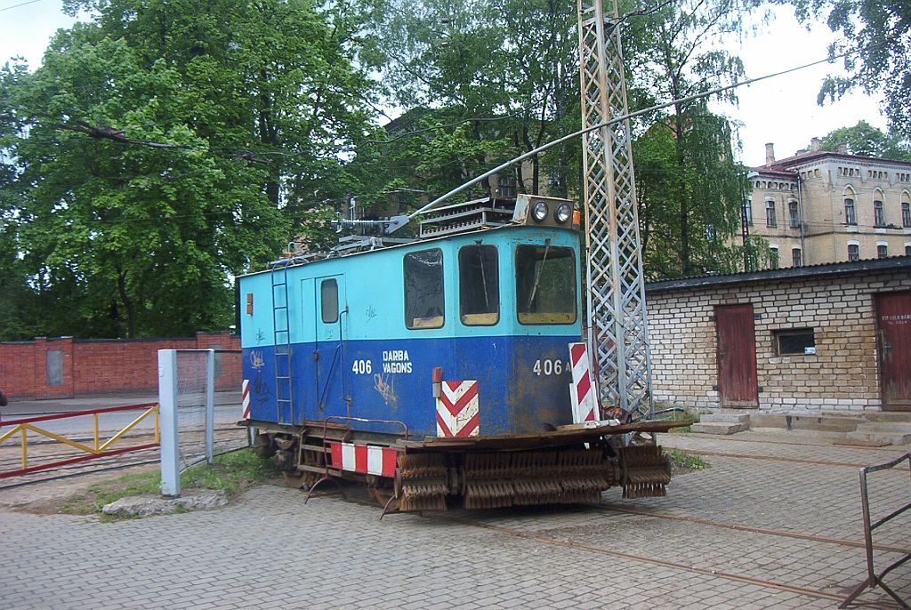 Rīga, Snow removal car № 406