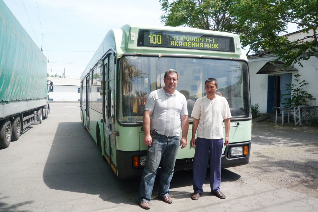 Работники электротранспорта; Бишкек — Работники электротранспорта