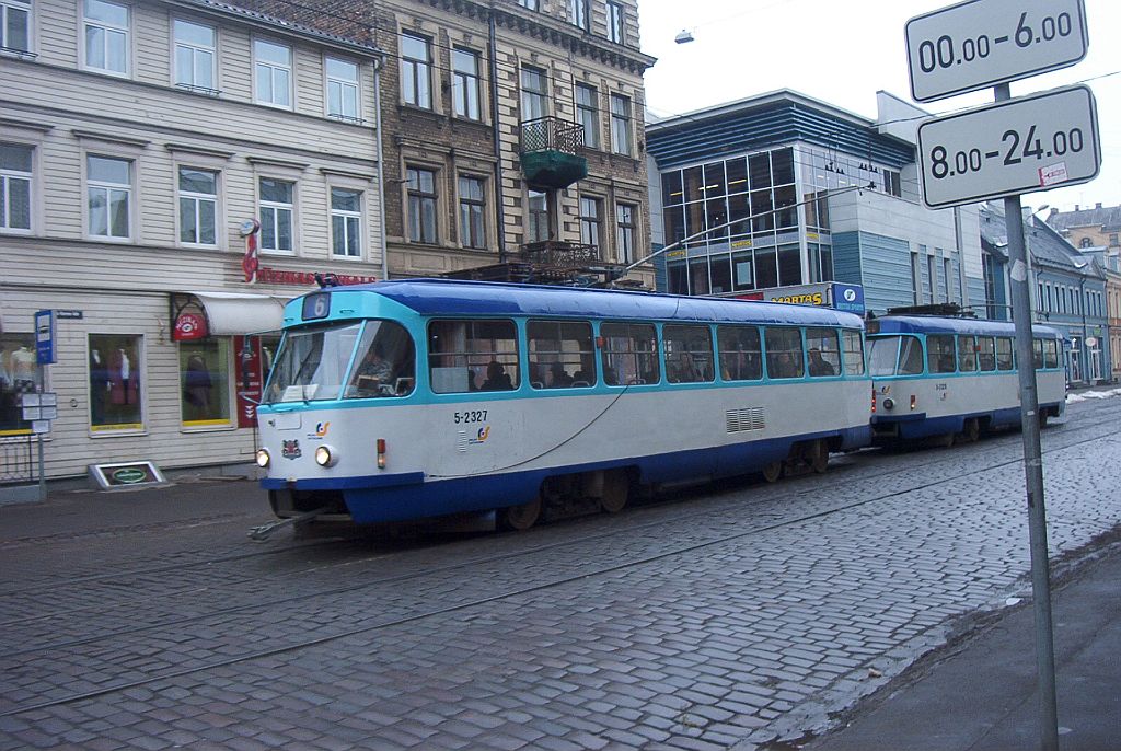 Рига, Tatra T3A № 5-2327
