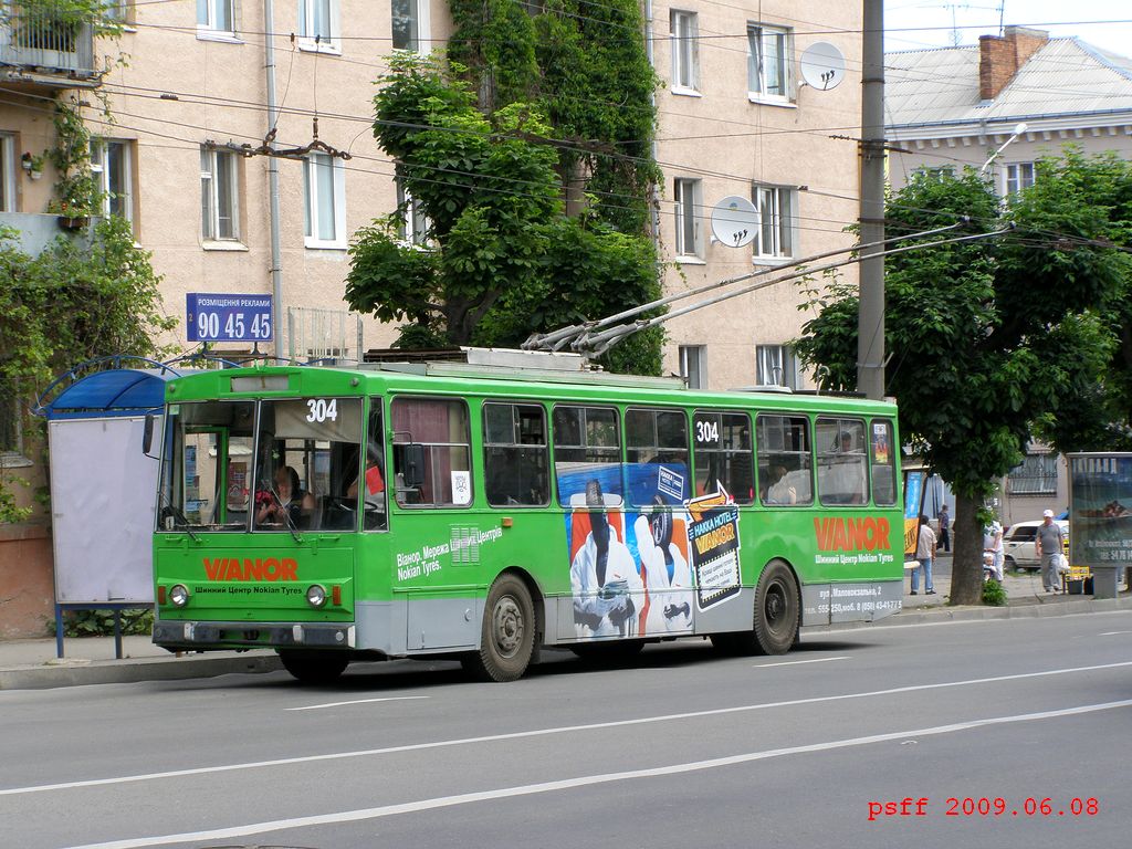 Czernowitz, Škoda 14Tr89/6 Nr. 304