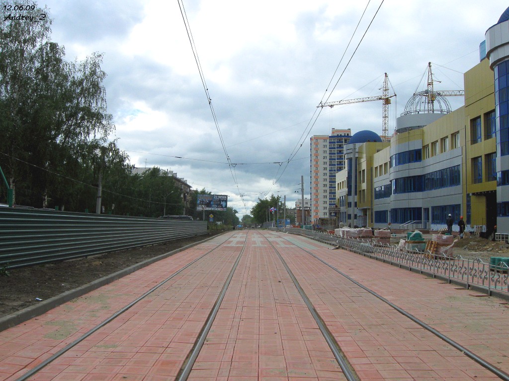 Новосибирск — Трамвайные линии и конечные